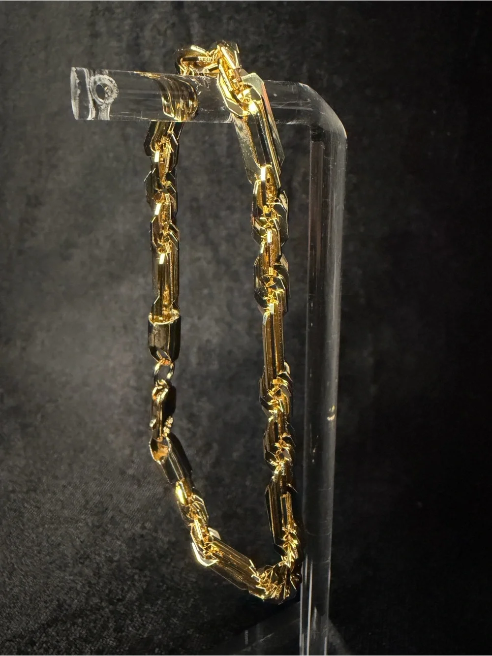Figarope Milano 8in 5MM 14K Premium Finish Bracelet W/ Lobster Clasp brand New